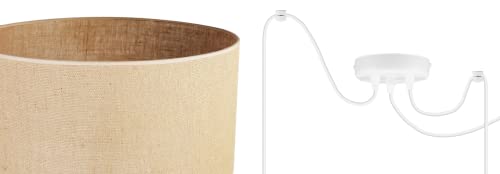 Light-Home Juta Spider Abat Jour Suspension Luminaire Lustre - Moderne ...