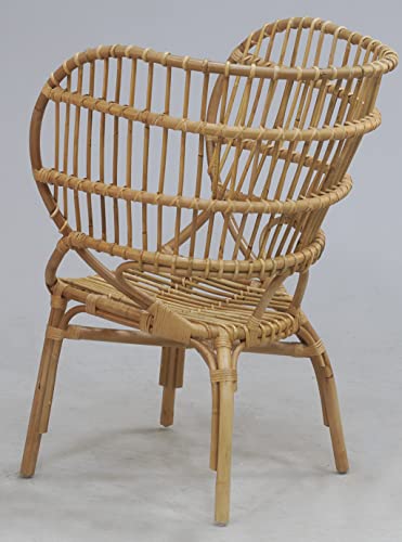 Fauteuil enfant en rotin Côme naturel Aubry Gaspard | Leroy Merlin
