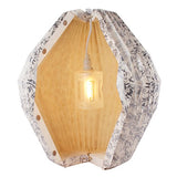 'Lampe suspension Lampe de sol Designer "Lisbeth Dahl Store plissé Look un bouton marche/arrêt