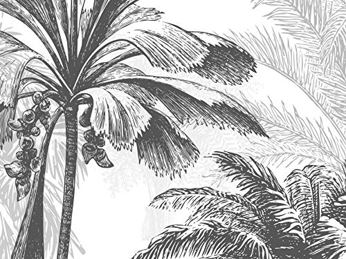 Papier Peint Panoramique Jungle Soie, Personnalisable, Poster