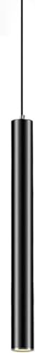 Suspension Long Tube Lustre Boîtier En Aluminium Cylindre Lanterne Intérieur Downlight Noir 5W LED(Height 30cm,Neutral light 4000K) Suspension Long Tube Lustre Boîtier En Aluminium Cylindre Lanterne Intérieur Downlight Noir 5W LED(Height 30cm,Neutral light 4000K)