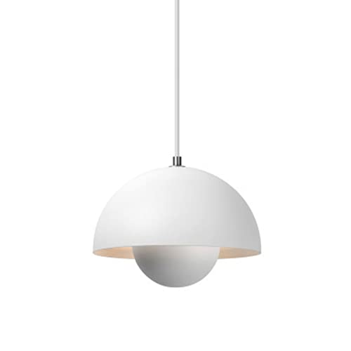 inBEKEA Lampe suspendue de style nordique pour restaurant, lampe suspendue en métal, mini 1 lumière, lampe suspendue macaron moderne en noir (blanc) inBEKEA Lampe suspendue de style nordique pour restaurant, lampe suspendue en métal, mini 1 lumière, lampe suspendue macaron moderne en noir (blanc)