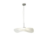 Lampe à suspension en feuille de Lotus Creative Aluminium + Acrylique Design Lampes suspendues Plafonnier à tête unique Suspension à hauteur réglable Fil Lumières pour le hall de l'hôtel de la chambre