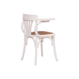 Biscottini Chaise Salle a Manger Bois 77x42x45 cm - Chaise rotin Salle à Manger et Chaise de Cuisine - Chaise bistrot Bois - Chaise Bois bistrot