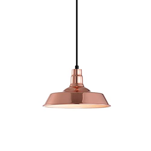 MODEBHD Lampe à suspension en matériau métallique domestique à 1 lumière par galvanoplastie, lampes suspendues simples et modernes à finition dorée créative, plafonnier à hauteur réglable E27, lampe à MODEBHD Lampe à suspension en matériau métallique domestique à 1 lumière par galvanoplastie, lampes suspendues simples et modernes à finition dorée créative, plafonnier à hauteur réglable E27, lampe à