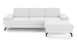 CAVADORE Moritz Angle, d'ingénierie métal Matériau : Bois Microfibre Polyester Polyamide, Julia Blanc, Grand modèle