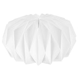 Hemobllo 4 Pièces Abat-jour Lanterne Origami lumières abat-jour lampe led leds lanternes plafonnier abat-jour magnétique accessoire d'abat-jour délicat aimant blanche