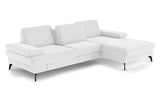 CAVADORE Moritz Angle, d'ingénierie métal Matériau : Bois Microfibre Polyester Polyamide, Julia Blanc, Grand modèle