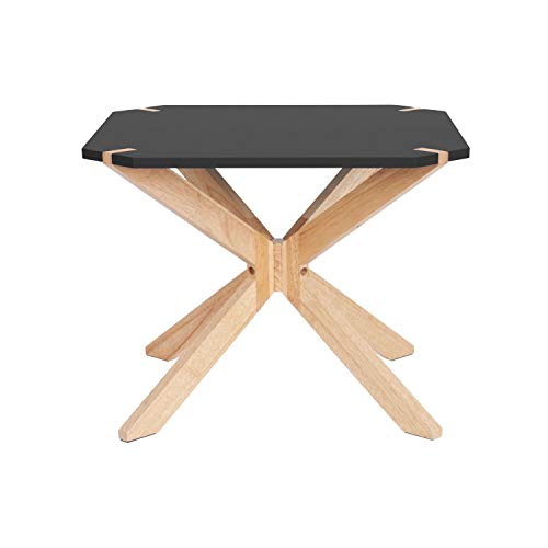 Leitmotiv Table Basse scandinave Miste - L. 60 x H. 40 cm - Noir Leitmotiv Table Basse scandinave Miste - L. 60 x H. 40 cm - Noir