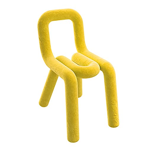 Chaise de salle à manger moderne géométrique en velours avec dossier élégant pour chambre à coucher et salon Chaise de salle à manger moderne géométrique en velours avec dossier élégant pour chambre à coucher et salon