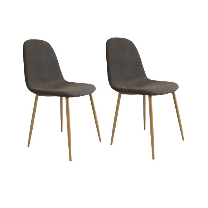 Shiito Chaise de Salle à Manger, Marron, Estándar Shiito Chaise de Salle à Manger, Marron, Estándar