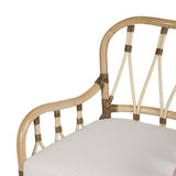 BigBuy Home Fauteuil Naturel en rotin 58 x 62 x 85 cm