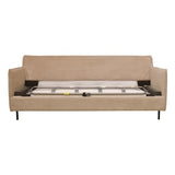 Atmosphera - Canapé Convertible 3 Places Maple - Beige