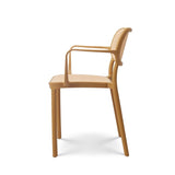 Kosmi Chaise de Salle à Manger Moutarde Style Vintage avec accoudoirs