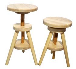 Magnetic Mobel Tabouret à vis Solide Petit déjeuner Cuisine Nouveau hêtre (roh) Magnetic Mobel Tabouret à vis Solide Petit déjeuner Cuisine Nouveau hêtre (roh)