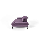 Siblo Canape 2 Places - Deli 2 Collection Meubles de Salon - Confortable Canapé Convertible - Canapé 2 Places - Violet - 215x112x83 cm