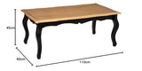 Atmosphera - Table Basse Chrysa - Noir