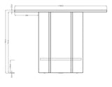 Selsey Table À Manger Ronde 110 cm pour 4 Personnes Table De Cuisine Bureau Chêne Lindberg Hexa