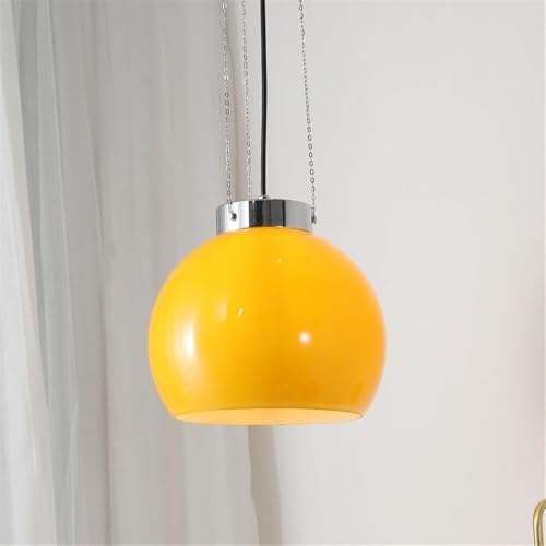 Lustres pour salon style crème français Lustre 1 lumière avec abat-jour en verre Plafonnier suspendu Éclairage intérieur suspendu pour îlot de cuisine Luminaire/B Lustres pour salon style crème français Lustre 1 lumière avec abat-jour en verre Plafonnier suspendu Éclairage intérieur suspendu pour îlot de cuisine Luminaire/B
