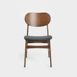 HOMLA Chaise marron Nergu, 46 x 54,2 x 80 cm