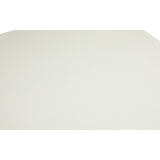 Biscottini Table Salle à Manger 90x78x90 cm | Table Cuisine Rustique | Table carrée Salle à Manger en Bois Massif | Blanche Antique