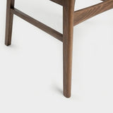 HOMLA Chaise marron Nergu, 46 x 54,2 x 80 cm