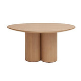 Miliboo Table Basse Design en Bois Clair Hollen