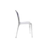Chaises empilables Design Transparentes (Lot de 2) THALYSSE
