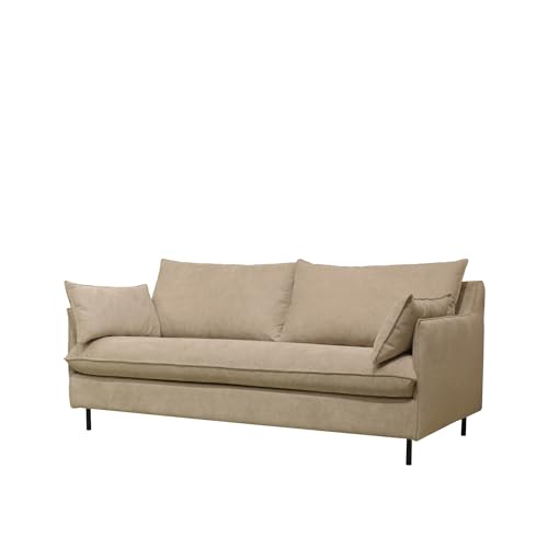 Atmosphera - Canapé Convertible 3 Places Maple - Beige Atmosphera - Canapé Convertible 3 Places Maple - Beige