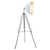 Lampadaire Fascino Métal Rétro Projecteur Lampe De Sol Noir Dorée VN-L00019-EU