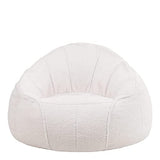 Icon Pouf Fauteuil en Sherpa, Pouf Geant de Salon, Pouf pour Adultes