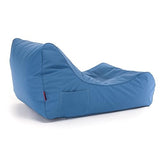 Ecopuf Master | Pouf Fauteuil de Jardin Chaise Longue | Pouf d'extérieur XXL en Polyester imperméable Waterproof | Pouf Poire avec Poche latérale | Pouf Exterieur Dim 115 x 65 x 60