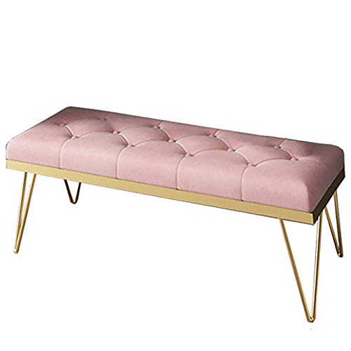 LYRZJJ Repose-Pieds Footstool Ottoman Tableau Tabouret De Chaussure De Changement De Porte De Couloir De Chambre Coussin Souple pour Cabine D'essayage Tabouret Créatif Magasin De Vêtements