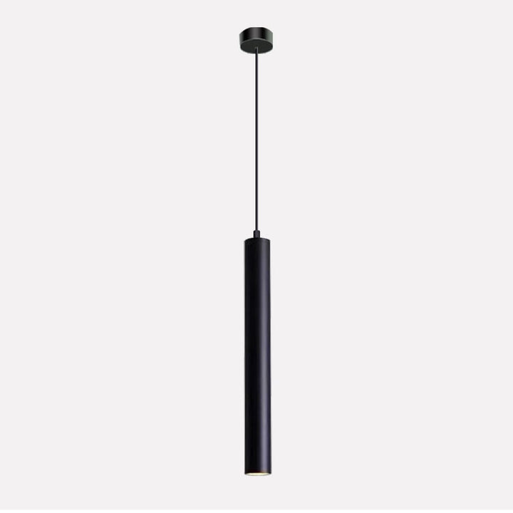 Vecys 1 Pièce Moderne Noir Lampe à Suspension Cylindre à LED COB Patch 3W Suspension Luminaire Cylindre φ4*30.5CM Pour Intérieur Cuisine Ile Salle à Manger Magasin Bar Comptoir