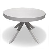 Menzzo Myriade Table, Bois, Blanc, L260 x P110 x H75 cm