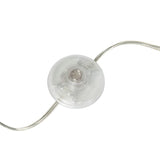 QAZQA puros - Lampe de table trépied/tripode - 1 lumière - H 1450 mm - Blanc - Moderne - éclairage intérieur - Salon I Chambre I Cuisine I Salle à manger