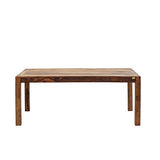 Kare Authentico Table Design pour 4 à 6 Personnes, Unique, Faite à la Main, élégante, Durable, Design Minimaliste, Table en Bois Massif pour Salle à Manger, Table à Manger, en Bois Massif, 76 x 80 x