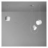 Machine Zhenxkj Pendentif Light Plafonniers Chandeliers Lustres Lustres Modernes Salon Restaurant Bar Cuisse Bar Cafe Lampes de Bureau Noir Blanc Blanc Blanc Filage réglable Luminaire (Color : Black)