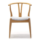 VS Venta-stock Pack 2 chaises Rustic, Couleur Chêne, Bois Massif, 55 cm (Longueur) 54,5 cm (Profondeur) 76 cm (Hauteur)