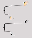 Appliques murales Nordic n Spider Serge Mouille, Lampes murales à Long Poteau pour Chambre et Salon, Appliques murales créatives avec Design Rotatif