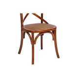 Biscottini Chaise Thonet, Bois de frêne, Marron, 46X42X86