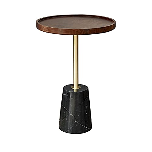zlw-shop Table Basse Table d'appoint Petite Table Basse Table Basse Cônat Cabinet de Coin de Coin Table de Table Moderne Petite Table Ronde Table de Salon (Size : 54 * 38cm)