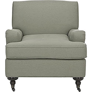 Safavieh SEU4571A Club Thompson Fauteuil Lin Brouillard de Mer 74 x 87 x 80,01 cm