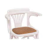 Biscottini Chaise Salle a Manger Bois 77x42x45 cm - Chaise rotin Salle à Manger et Chaise de Cuisine - Chaise bistrot Bois - Chaise Bois bistrot