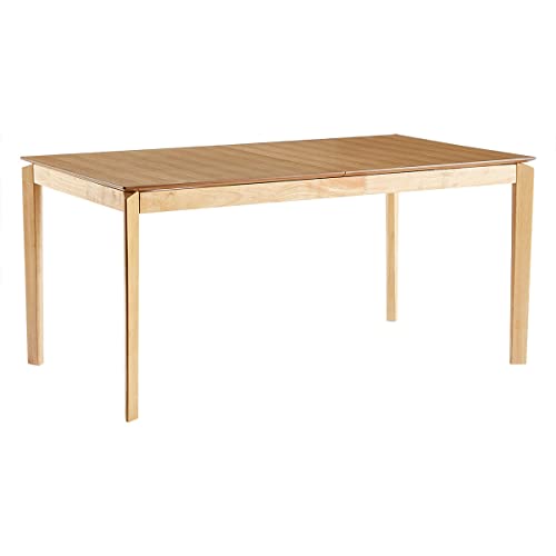 Miliboo Table à Manger Extensible rectangulaire Bois frêne L160-210 cm BONAVISTA