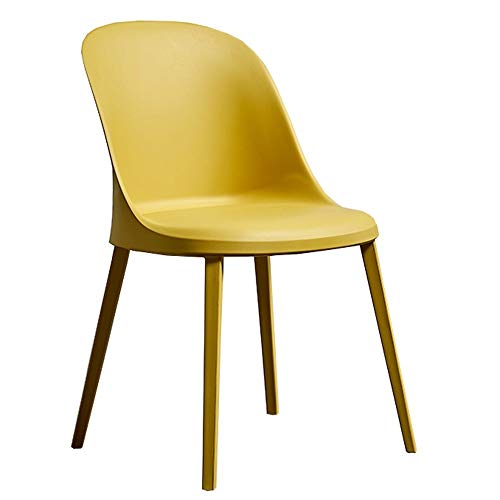 WHOJA Chaises de Cuisine Chaise de maison Convient pour une utilisation intérieure et extérieure Chaise en plastique Pour le salon de bureau Utilisez une chaise de patio ou un siège pour contract Chai