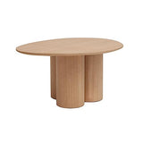 Miliboo Table Basse Design en Bois Clair Hollen