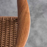 Chaise Décontractée Vintage, Chaises Modernes Du Milieu Du Siècle Pour Salle À Manger Chaise Rattan Des Fauteuils En Bois Massif Salle D'étude, Chaise De Loisirs Des Clubs De Bureau ( Couleur : Wood-A