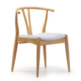 VS Venta-stock Pack 2 chaises Rustic, Couleur Chêne, Bois Massif, 55 cm (Longueur) 54,5 cm (Profondeur) 76 cm (Hauteur)