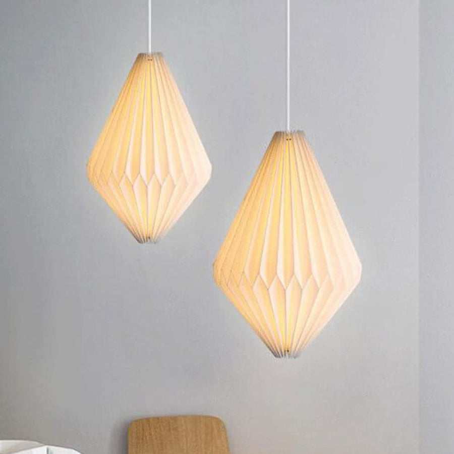 GETBSTOOP Abat-jour suspendu origami abat-jour de plafond nordique créatif papier origami lanterne abat-jour pliable suspension art décor plafonniers couverture lampe protecteur GETBSTOOP Abat-jour suspendu origami abat-jour de plafond nordique créatif papier origami lanterne abat-jour pliable suspension art décor plafonniers couverture lampe protecteur